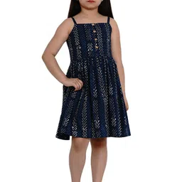 Bitiya by Bhama Girls Printed Fit & Flare Dress image 1