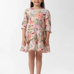 KATE & OSCAR Floral Print Fit & Flare Dress-picture-56