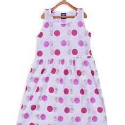 SWEET ANGEL Pink Printed Dress-picture-50