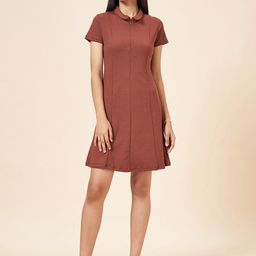Coolsters by Pantaloons Girls Self Design Cotton A-Line Dress-picture-31