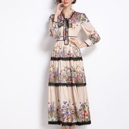 JC Collection Multicoloured Floral Printed Maxi Dress-picture-8