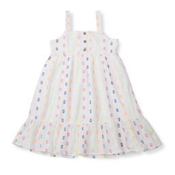 Gini and Jony Infant Girls Self Design Cotton A-Line Dress-picture-8