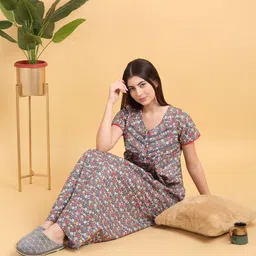 Sweet Dreams Printed Maxi Nightdress-picture-38