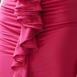 Trendyol Shoulder Straps Ruffled Maxi Dress image 2