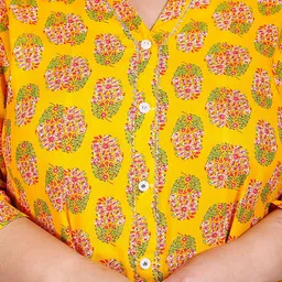 KALINI Plus Size Floral Print A-Line Midi Dress image 4