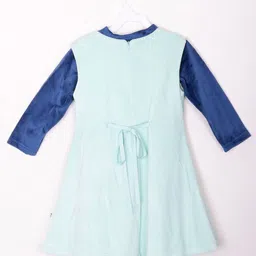 BAESD Velvet A-line Midi Dress image 5