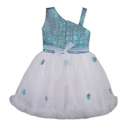 Wish Karo Girls Embellished Net Fit & Flare Dress image 3