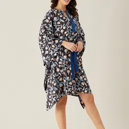 The Kaftan Company Printed Modal Kaftan Nightdress image 2