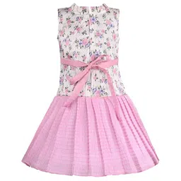 Wish Karo Floral Print Chiffon Fit & Flare Dress image 3