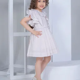 Peppermint Girls Flared Sleeve Fit & Flare Dress image 3