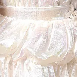 BAESD Satin Tiered Fit & Flared Dress image 3