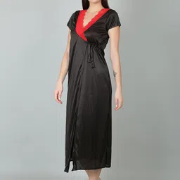 N-Gal V-Neck Maxi Wrap Style Nightdress image 4