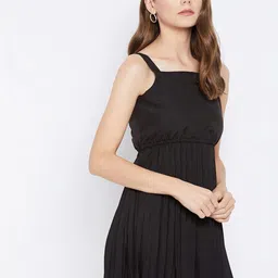 U&F Crepe Fit & Flare Mini Dress image 4