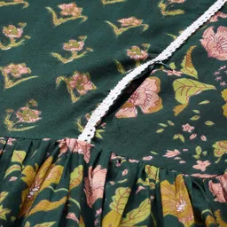 Vinya Floral Printed Maternity A-Line Maxi Dress image 2