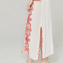 JC Collection Floral Printed Pure Cotton Maxi Dress image 2