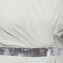 Miss Chase Green Georgette Maxi Dress image 3