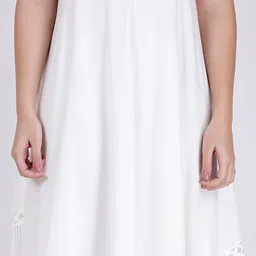 First Resort by Ramola Bachchan V-Neck Sleeveless A- Line Dress image 2