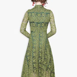 JC Collection Green Midi Dress image 4