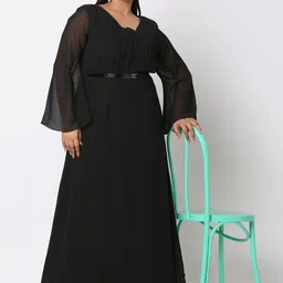 Curves by MISH Plus Size Maxi Dress image 5