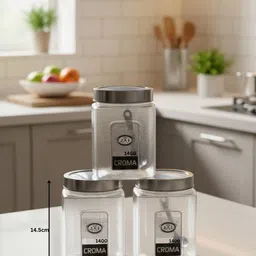 jaipet Plastic Grocery Container - 1400 ml image 2