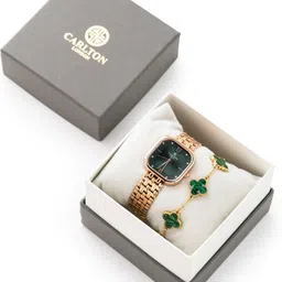carlton london Gift Set Analog Watch - For Women CLPLG053 image 4