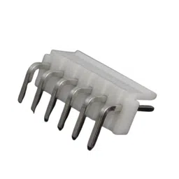 3.96-AWP-3.96mm 6 pin Wafer Male Connector Through Hole Right Angle (Molex Compatible) image 1