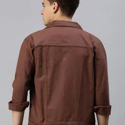 voxati Men Applique Denim Jacket image 2