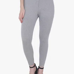 TRASA Women Cotton Slim-Fit Ankle-Length Leggings-image-72