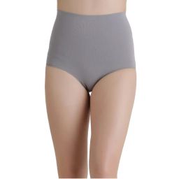 Zivame Everyday Shaping Cotton Midwaist Seamless Hipster Panty - Grey (2XL)-picture-47