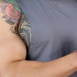 FUAARK Round Neck Cotton Sports & Gym Vests image 5