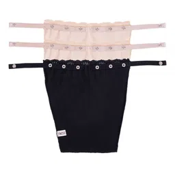 Finesse Miracle Cami Pack Of 3 Cotton Clip On Mock Camisoles image 2