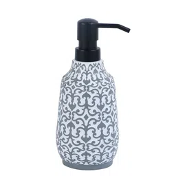 OBSESSIONS Grey & White 4-Pieces Self-Designed Classic Bathroom Accessories Set image 2