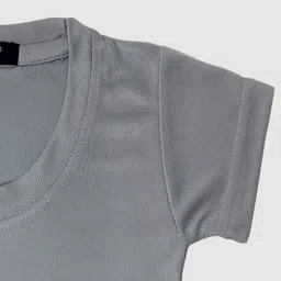 RISH Kids Grey Be Smart Printed T-shirt image 3