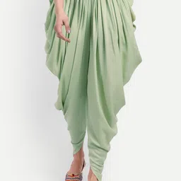BOND HR Rayon Fabric Dhoti Pant Solid Women Dhoti-image-88