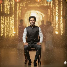 atly Solid Men Waistcoat image 4