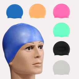 zeto Swimming Cap-Suitable for Long&Short Hair-Waterproof Swim Cap for Adult Mixcolor Swimming Cap-picture-24