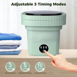 Pop-Up Electric Washer for Quick Wash in Small Spaces Washing Machine Door Hinge-image-26