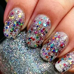 gabbu New Super Stay, Quick-dry Formula, Glitter Rainbow Nail Polish RAINBOW GLITTER RAINBOW-picture-18