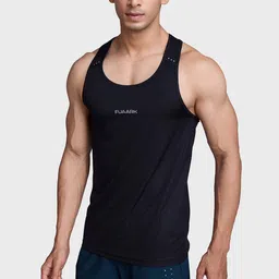 fuaark Checks Running Tank Men Vest-picture-25