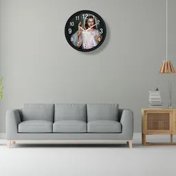 dudiya crafts Analog 25 cm X 25 cm Wall Clock image 5