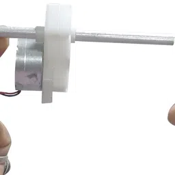 melody's 6V DC Gear Box Motor, 16RPM Double Long Shaft Electric Component.Pack of 2 Electronic Components Electronic Hobby Kit image 4