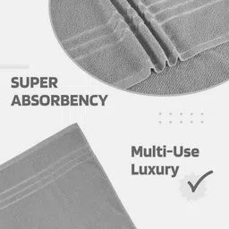 blissful creations Terry Cotton 480 GSM Hand Towel Set image 2