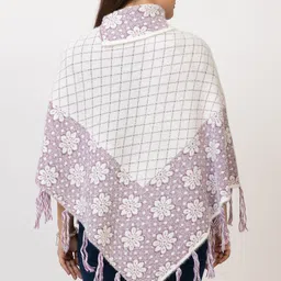 aphrodite Wool Blend Poncho image 4