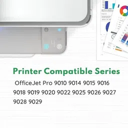 trendvision 965XL Combo Ink Cartridge for 9010,9012,9016,9018,9019,9020,9026 & 9028 Printer Black Ink Cartridge image 2