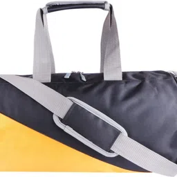 znw 12 L Gym Duffel Bag - gym bag duffle bag dholki bag black/yellow - Black, Yellow-picture-21