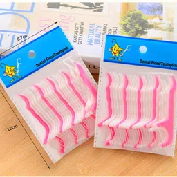 elecsera Disposable Oral Gum Teeth Clean Floss Thread Dental image 3