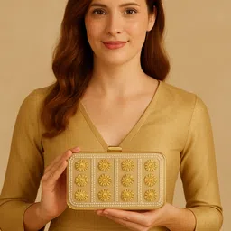 mk mi Party Gold Clutch image 4