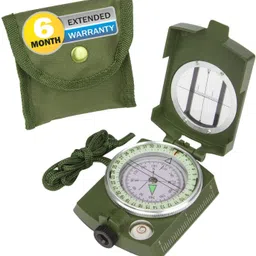 cason Waterproof Metal Lensatic Prismatic Navigator For Directions Military Compass-picture-12
