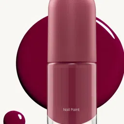 Best Quick Dry GEL Shine Nail Paint DEEP PINK-image-4