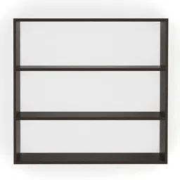 firebees Containers Kitchen Rack Wooden Wall Mounted Racks for Kitchen Storage Boxes (Number of Shelves- 3) ) Wood image 2